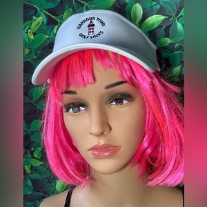 Visor Hat for Women Foldable Womens Beach Sun Hat with Velcro strap for size